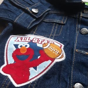 Sesame Street Jackets & Coats - 12 mo Boys Denim Jacket Sesame Street Jackets & Coats - 12 mo Boys Denim Jacket